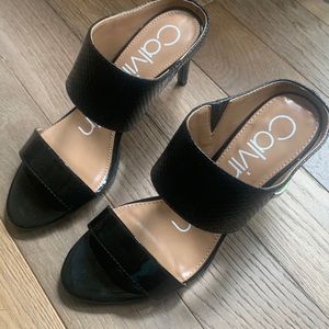 Calvin Klein black heels. Size 5.5